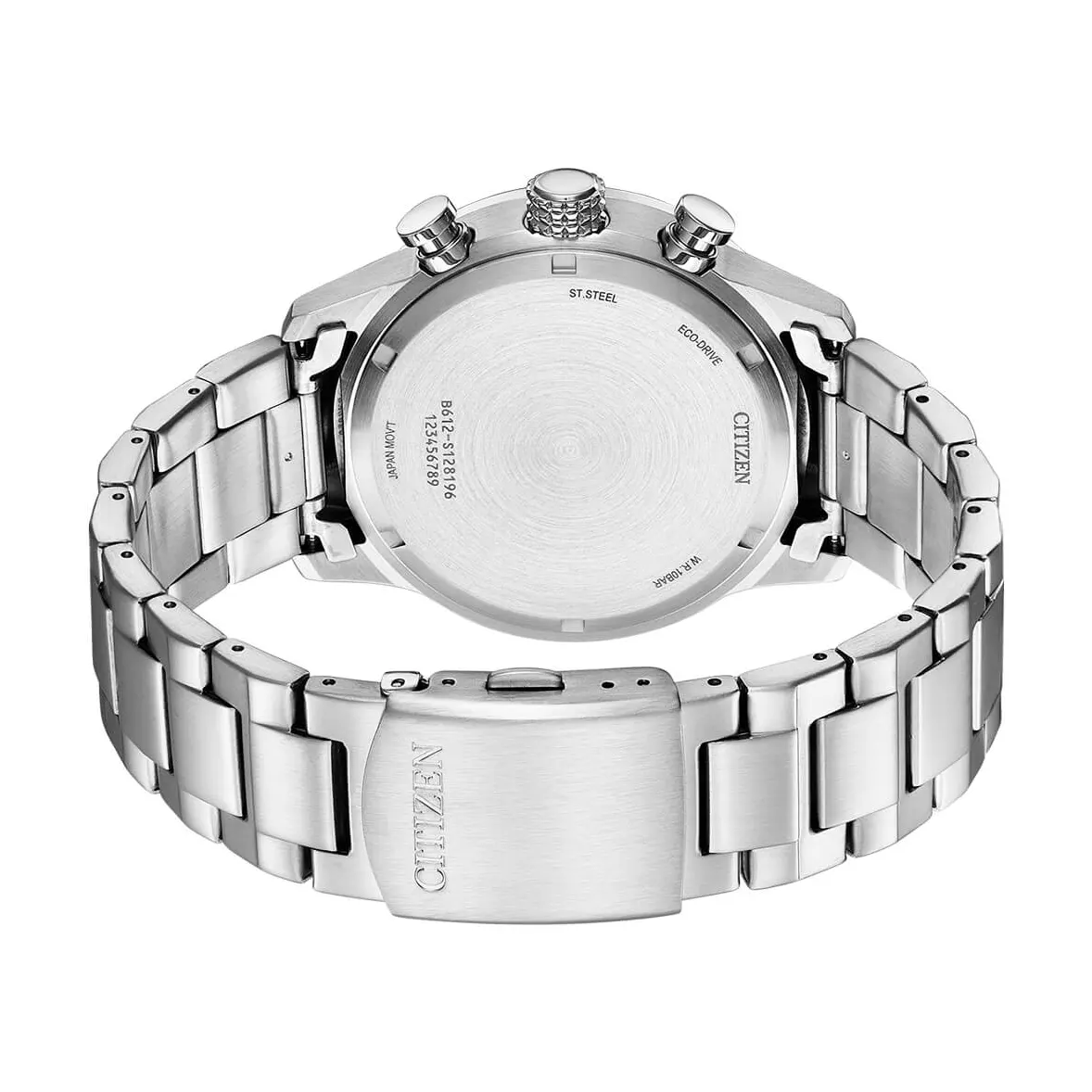 Citizen Chronograph Peach Dial Quartz Men's Watch- AN8204-59X